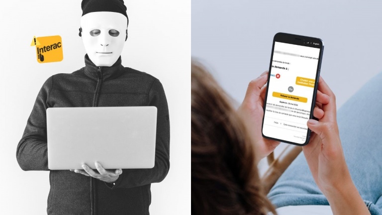 Méfiez-vous de «Demander des fonds», cette fonction d’Interac qui pourrait vous coûter cher