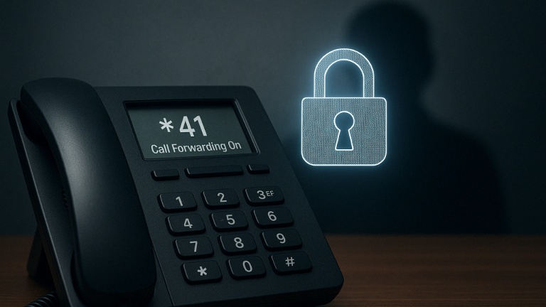 Faux représentant: Ce code redirige nos appels aux fraudeurs