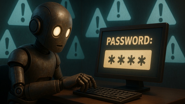 Utiliser l'IA pour créer des mots de passe? Mauvaise idée!