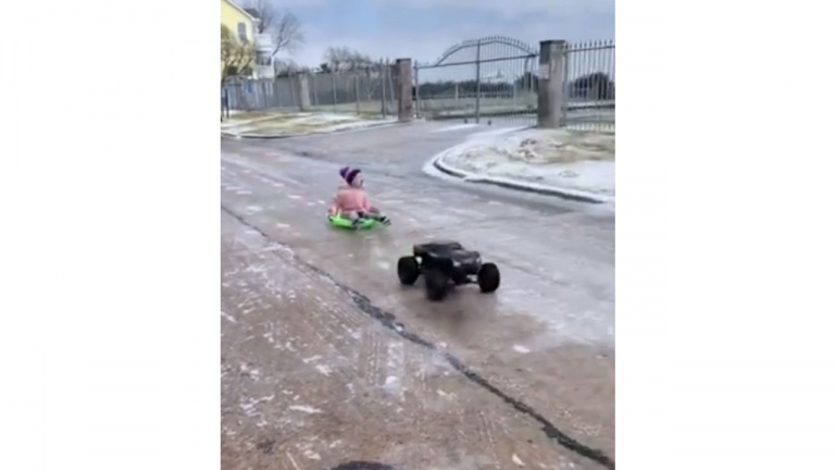 Glisser sur de la neige? C’est pour les amateurs!