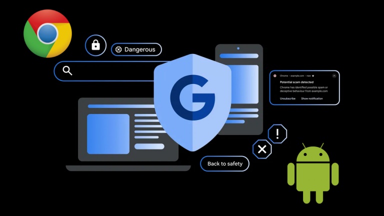 Google renforce la sécurité sur Chrome et Android grâce à l'IA