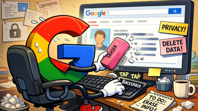 Google offre des outils pour vous retirer des résultats de recherche