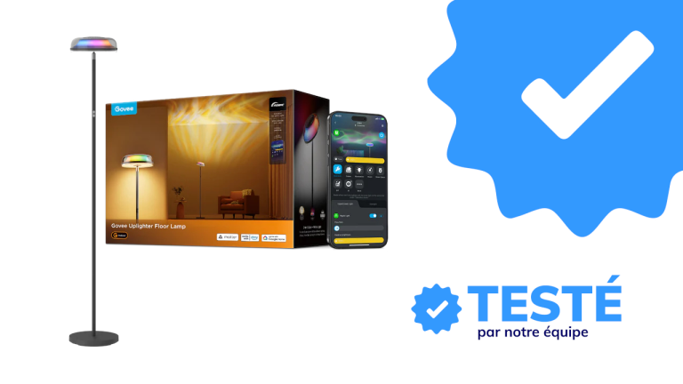 Transformez votre décor avec cette lampe sur pied intelligente aux effets uniques