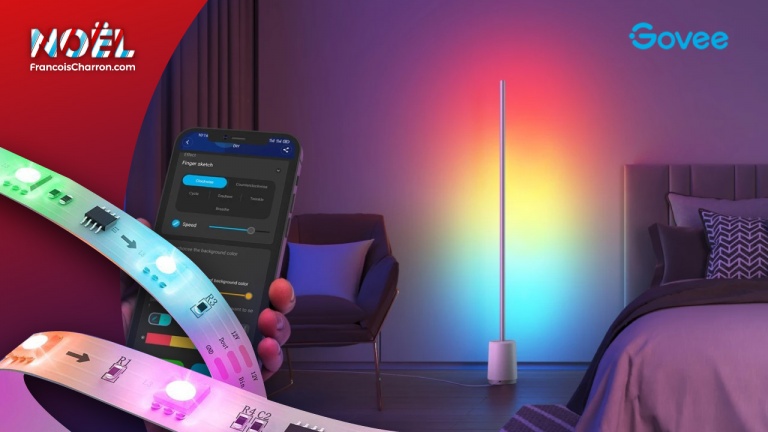 Gagnez un ensemble de lumière intelligentes de Govee pour illuminer votre chez-soi! 