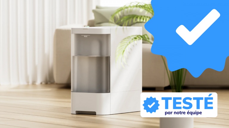 Fini l'air sec avec cet humidificateur intelligent