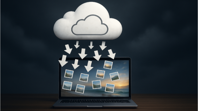 Comment télécharger d’un coup toutes ses photos et vidéos sur iCloud
