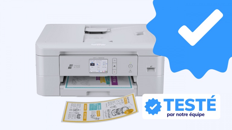 Cette imprimante tout-en-un peut même découper nos documents