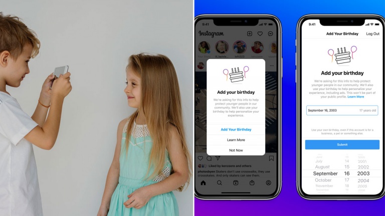 Instagram exige qu’on donne notre date de naissance pour utiliser l’application