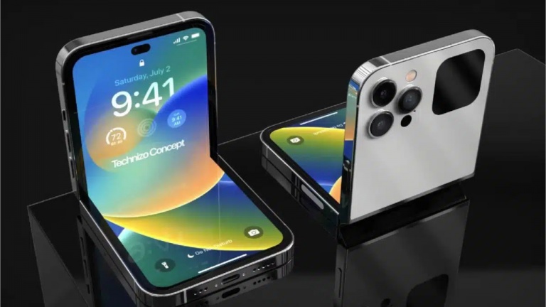 La date de sortie d'un téléphone pliable iPhone Fold se dessine