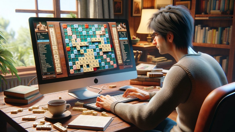 Jouez au Scrabble en ligne tout à fait gratuitement! Jouez au Scrabble en ligne tout à fait gratuitement!