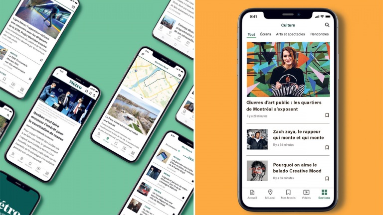Le Journal Métro se paye une métamorphose et prend le virage numérique mobile