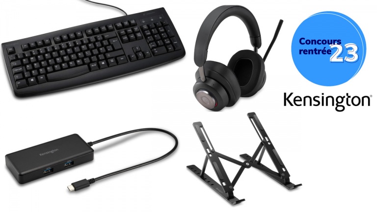 Gagnez ces 4 gadgets Kensington pour améliorer votre rendement à l'informatique! 