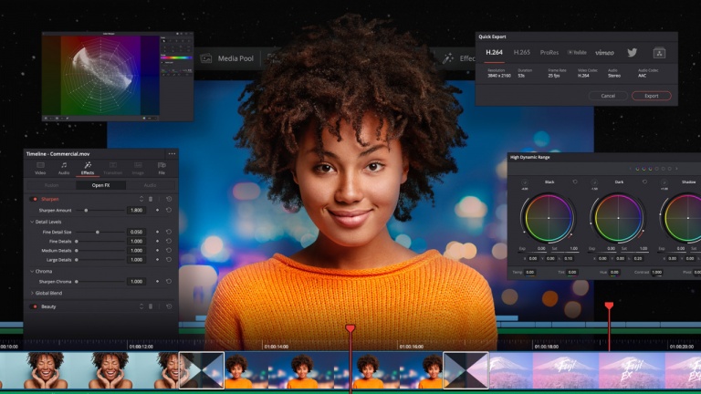 DaVinci Resolve, le logiciel de montage vidéo gratuit qui rivalise avec Adobe Premier Pro