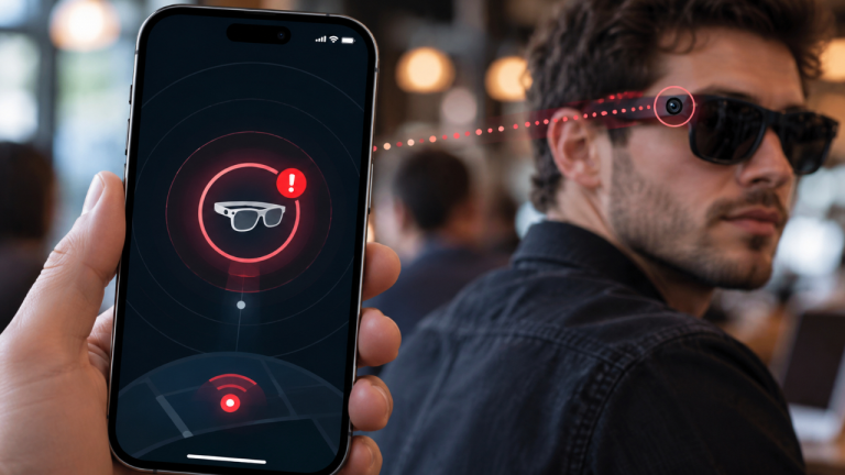 Quelqu’un vous filme avec des lunettes intelligentes? Cette app peut les détecter