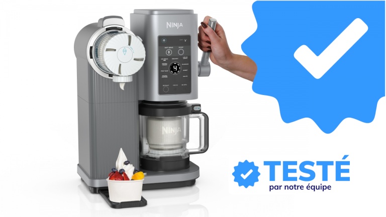 Faites vos propre crèmes glacées, gelatos et sorbets maison grâce à cette machine