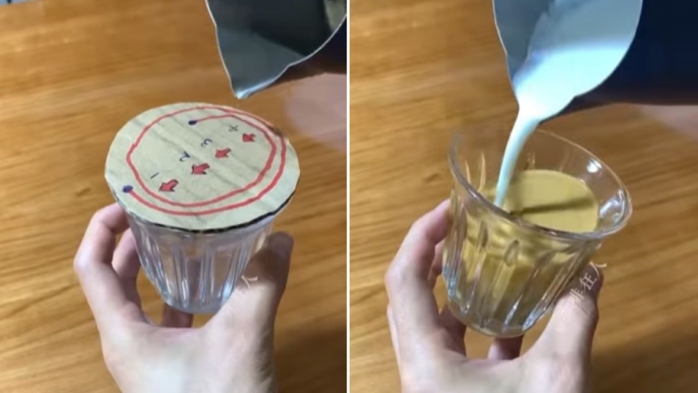 Maîtrisez la technique du « latte art » en quelques secondes et épatez la galerie!