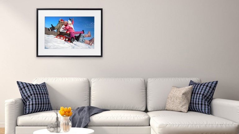 Les cadres numériques québécois pour afficher vos photos 4K
