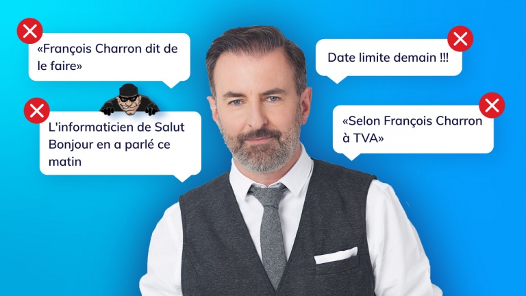 Méfiez-vous des messages affirmant que François Charron a dit... Méfiez-vous des messages affirmant que François Charron a dit...