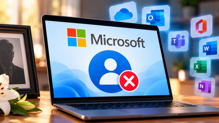 Comment fermer le compte Microsoft d’une personne décédée?