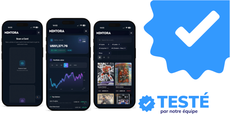 Découvrez la valeur de vos cartes de hockey rapidement avec Mintora
