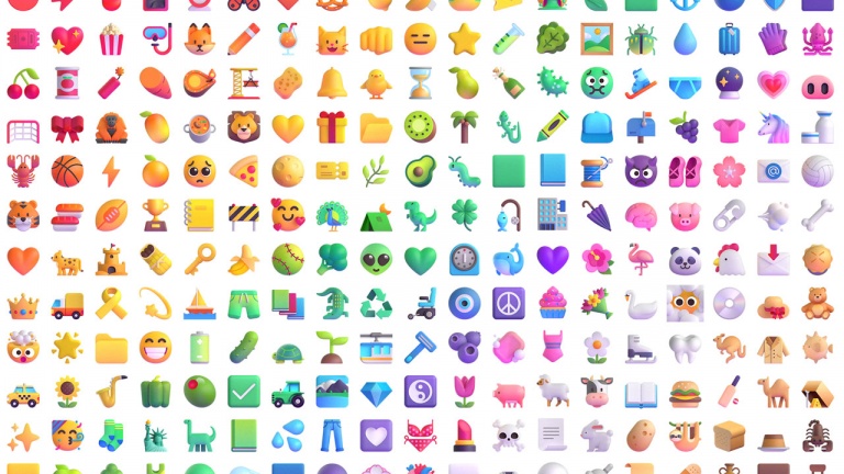 Microsoft dévoile ses tous nouveaux emojis revisités, maintenant animés et en 3D