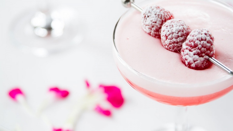 Le meilleur cocktail à la framboise à base de blancs d’œufs