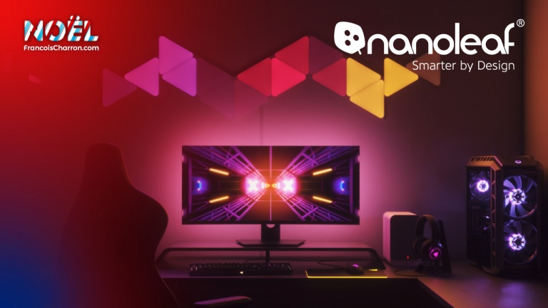 Gagnez un ensemble de lumières Nanoleaf et créez des décors surprenants!