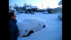 Tour de magie dans la température glaciale!