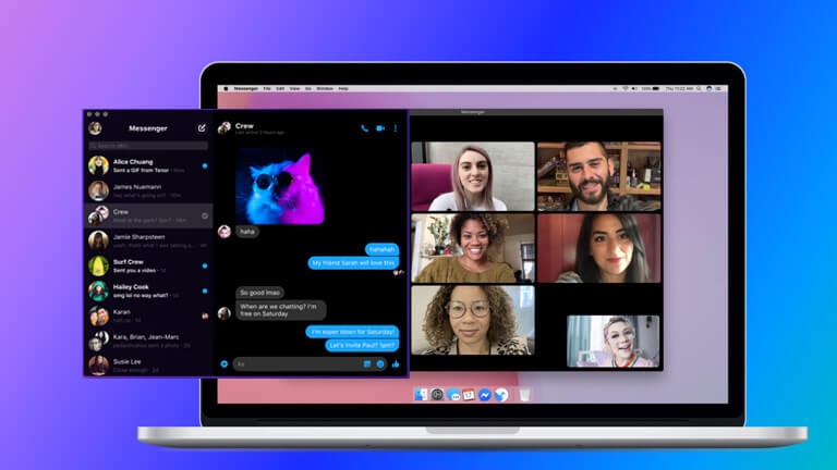 Messenger améliore son app de bureau pour faciliter les appels vidéo