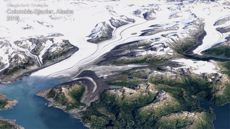 Google Earth permet maintenant de voyager jusqu’à 40 ans en arrière