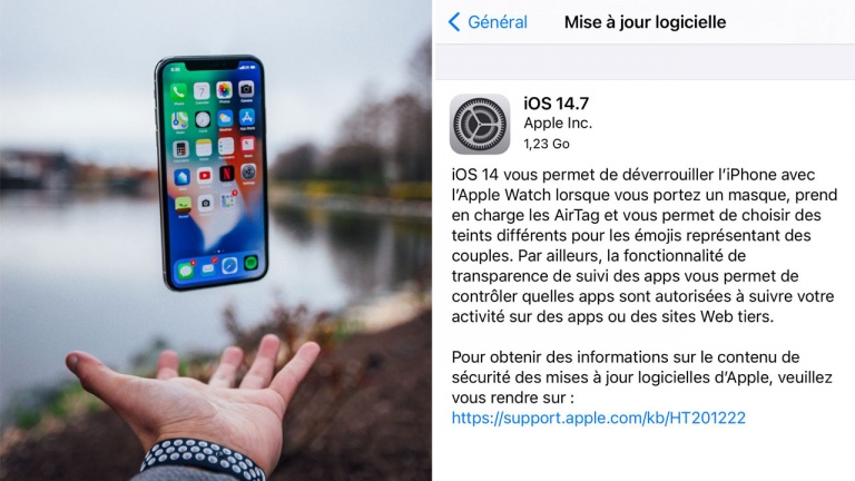 Apple lance iOS 14.7, la dernière mise à jour logicielle avant l’arrivée d’iOS 15