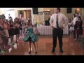 Adorable danse père-fille