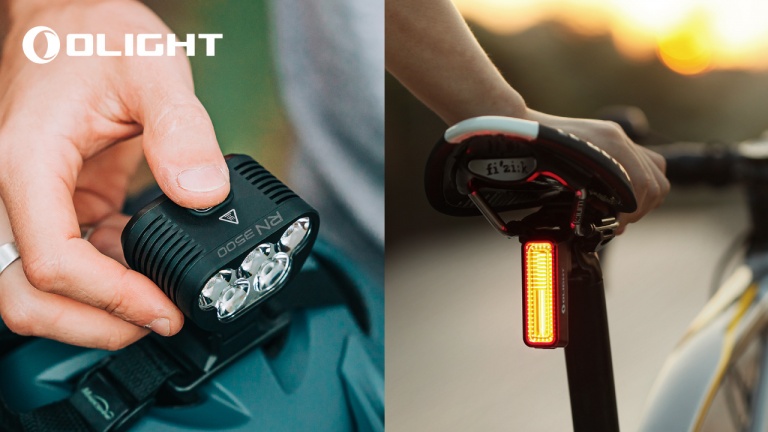Gagnez les lumières Olight pour être bien éclairé lorsque vous roulez à vélo!