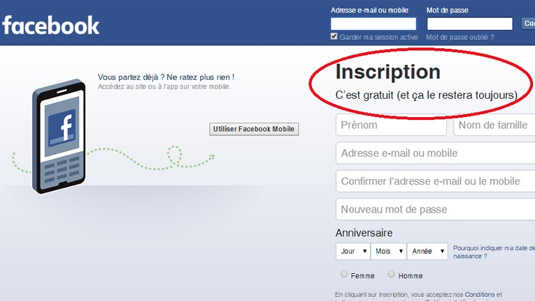 Copier un message afin d'éviter de payer pour utiliser Facebook?