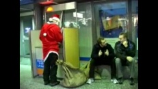 Père Noël cascadeur