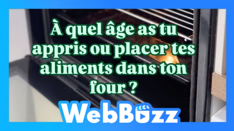 Où placer les aliments dans le four