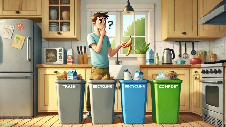Poubelle, recyclage, compost ou écocentre? Cette application répond à vos questions