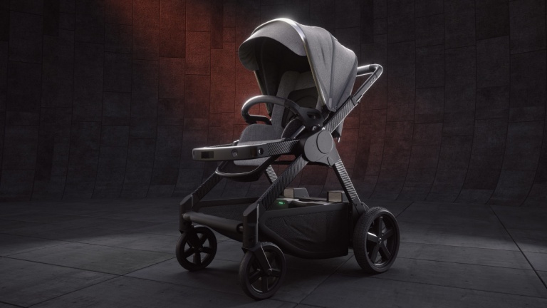 Promenez votre enfant sans effort avec cette poussette automatique Promenez votre enfant sans effort avec cette poussette automatique