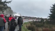 Une vague très cassante