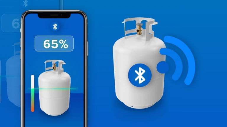 Soyez informés du niveau de propane de votre bonbonne via votre téléphone Soyez informés du niveau de propane de votre bonbonne via votre téléphone