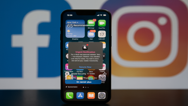 Téléphone infecté? Ces pubs Facebook et Instagram vous trompent Téléphone infecté? Ces pubs Facebook et Instagram vous trompent