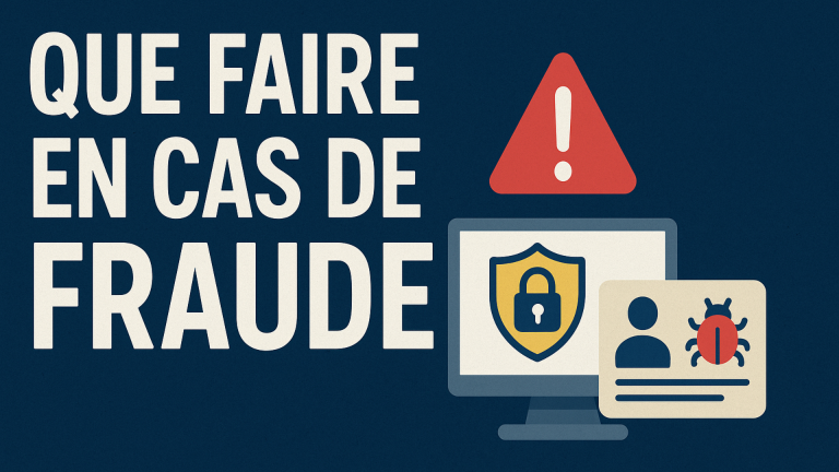 Que faire si on est victime de fraude?