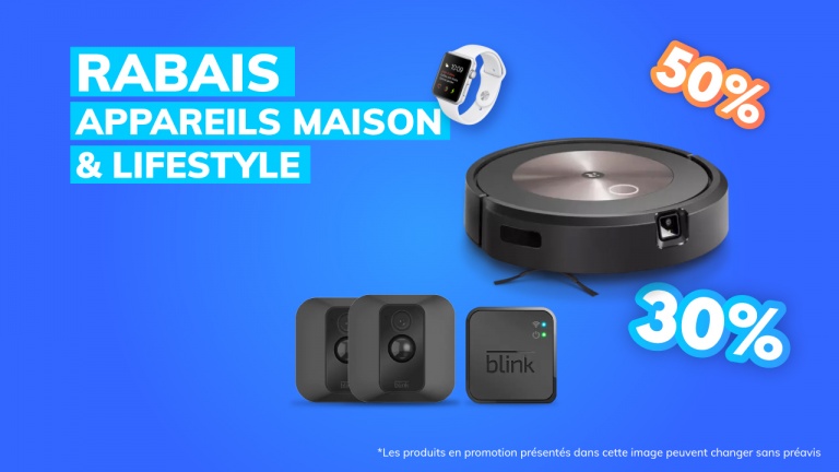Rabais sur les appareils de maisons et de type lifestyle!