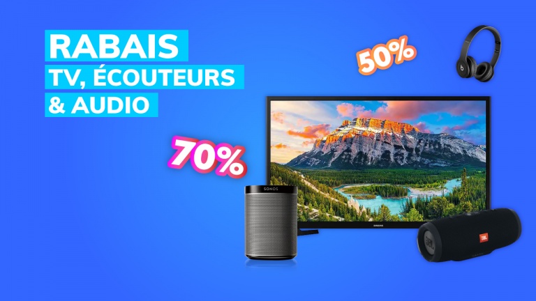 Rabais et offres sur les produits de type audiovisuels Rabais et offres sur les produits de type audiovisuels