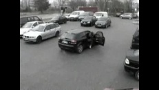 Jupe coincée dans la porte