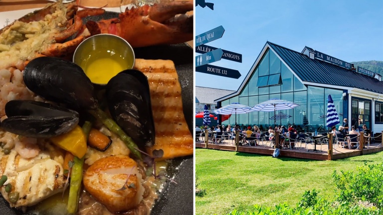 Pour manger fruits de mer et poissons frais à Percé, ce restaurant vaut absolument le détour Pour manger fruits de mer et poissons frais à Percé, ce restaurant vaut absolument le détour