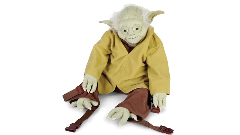 Portez maître Yoda en sac à dos