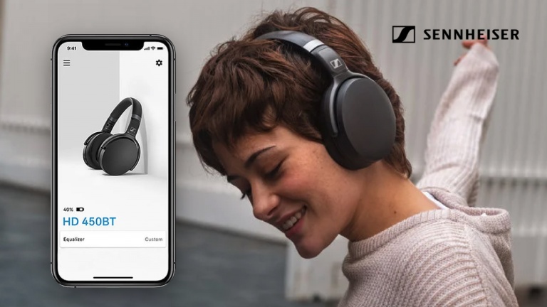 Gagnez une paire d’écouteurs 450BT de Sennheiser et profitez d’un son riche et ajustable!