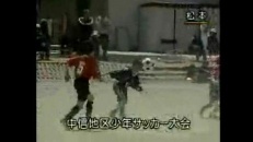 Une tornade en pleine partie de soccer