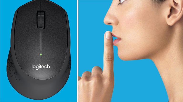 Une souris silencieuse pour dire adieu au bruit dérangeant des clics